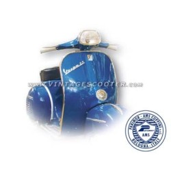 Barres De Contour De Tablier (Jeu) Chromées Vespa 180 Ss / 200 Rally Fines